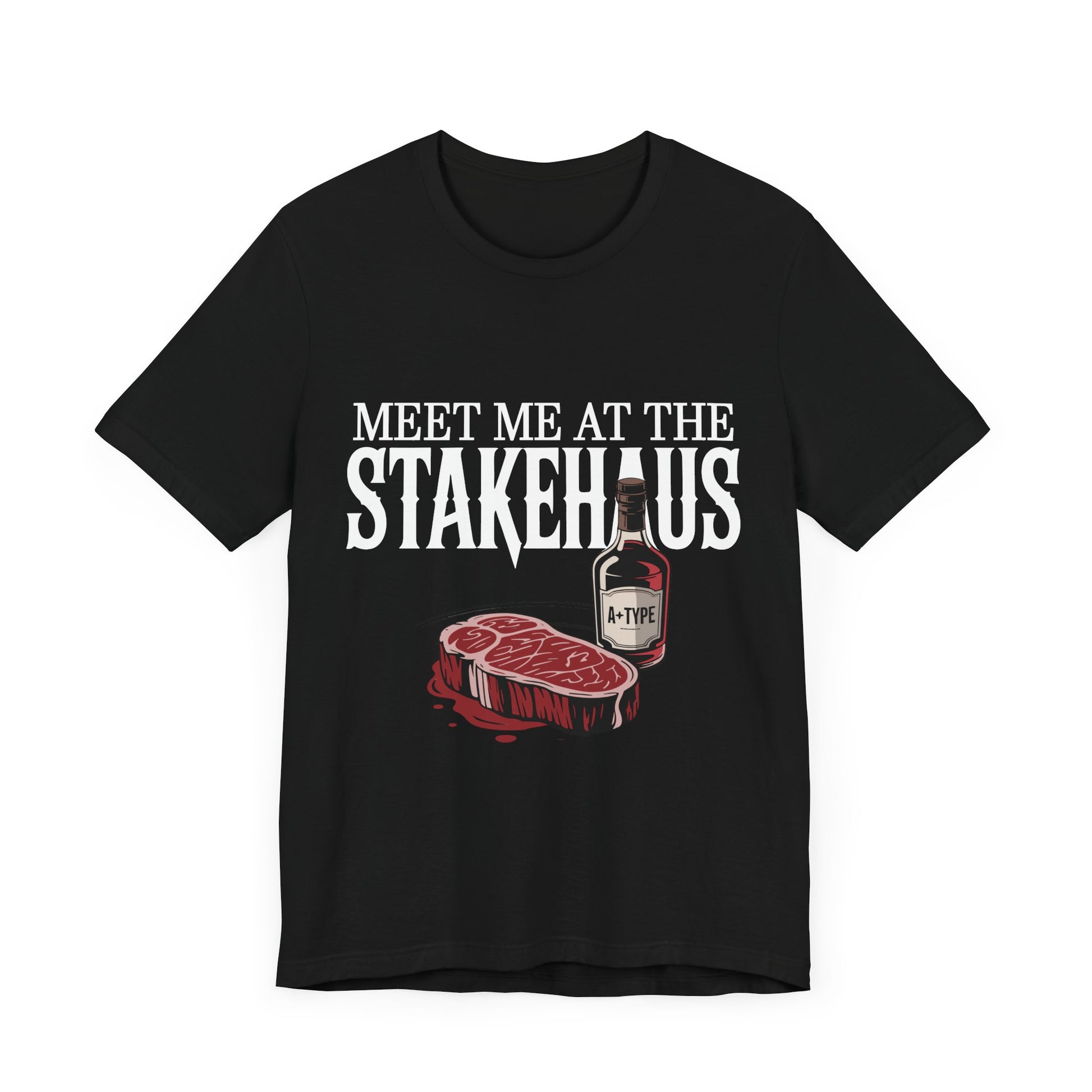 “Meet Me at the Stakehouse” – Monsters Land-Inspired T-Shirt | Funny Universal Studios Tee
